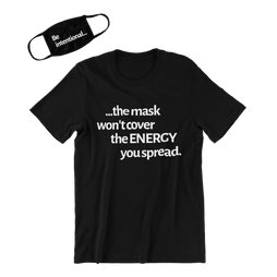 Be Intentional Tee and Mask Set