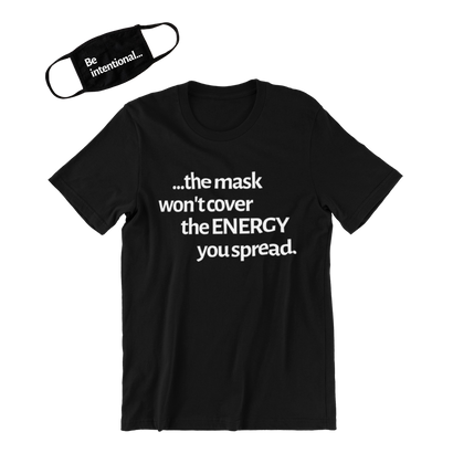 Be Intentional Tee and Mask Set